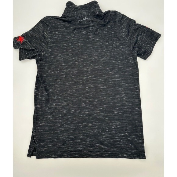 Travis Mathew Polo Shirt‎ Mens Medium Blue Lightweight Golf Casual Performance - Picture 6 of 7